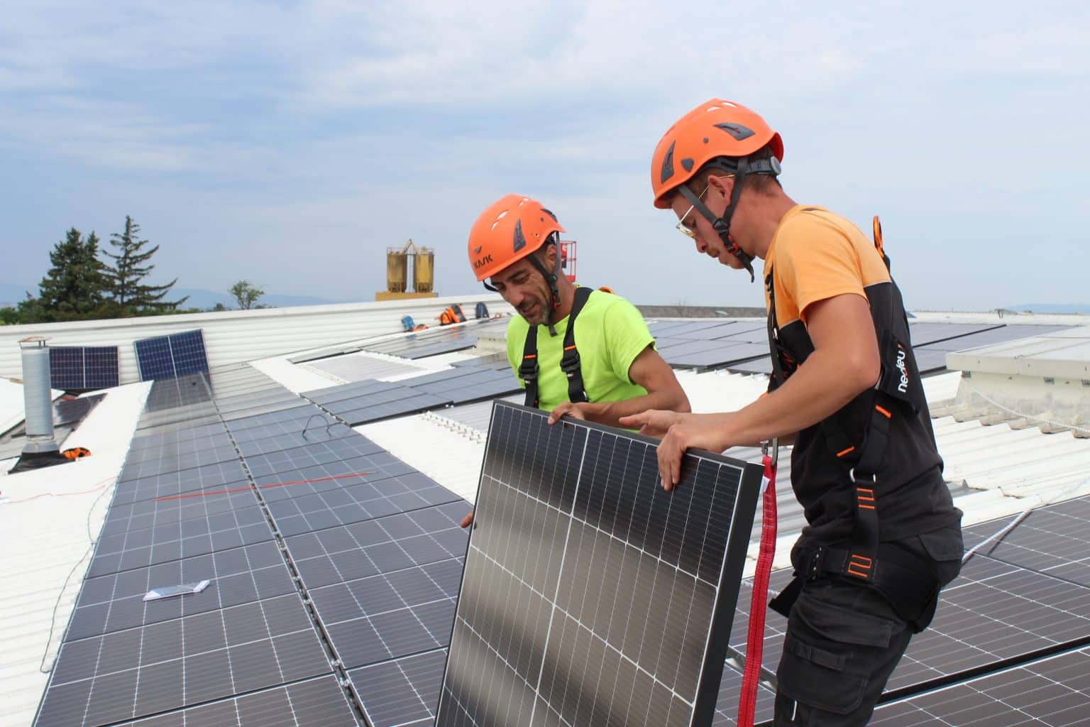Panneaux solaires photovoltaïques